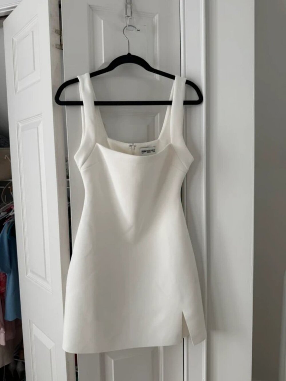princess polly white graduation mini dress